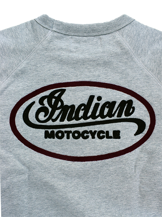 Raglan sleeve Sweat Shirt "Circle logo"