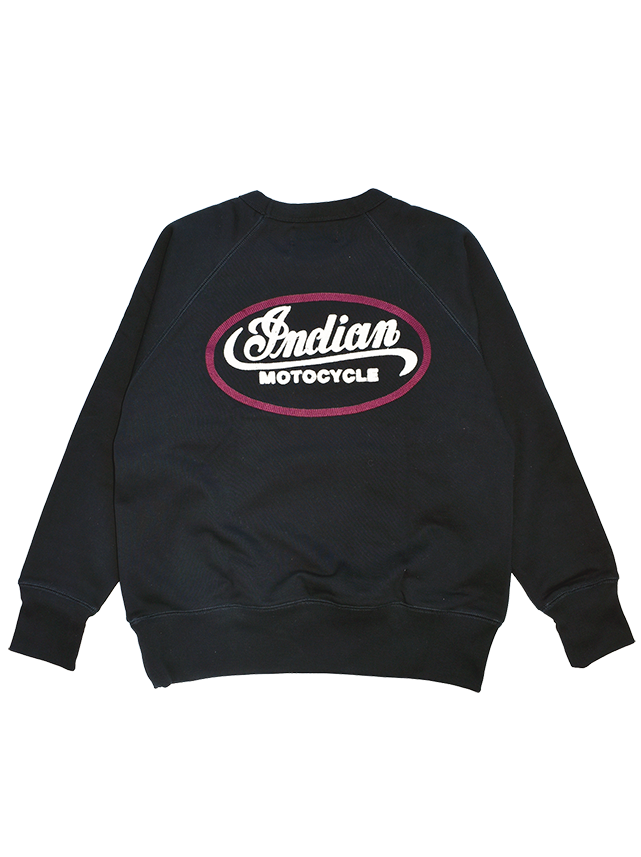 Raglan sleeve Sweat Shirt "Circle logo"