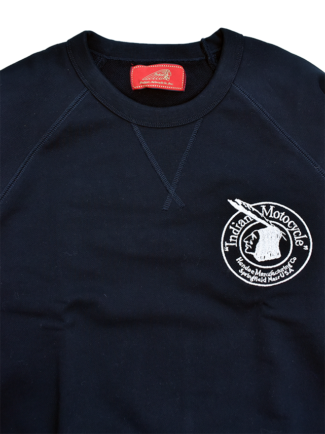 Raglan sleeve Sweat Shirt "Circle logo"