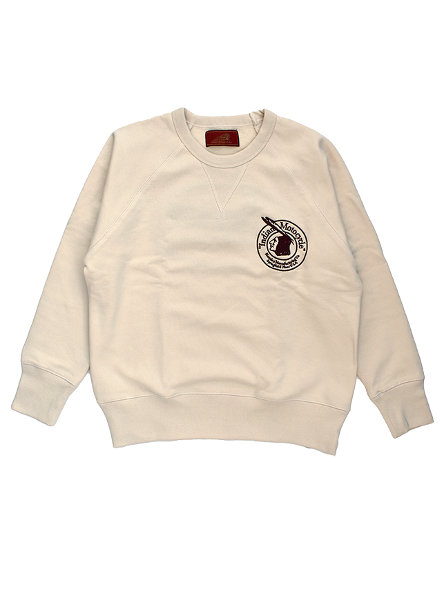 Raglan sleeve Sweat Shirt "Circle logo"