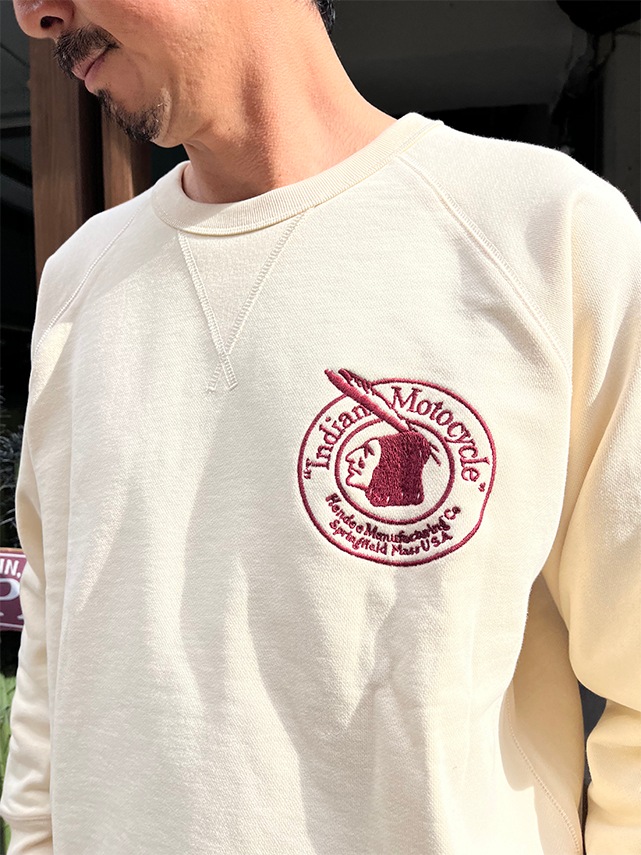 Raglan sleeve Sweat Shirt "Circle logo"