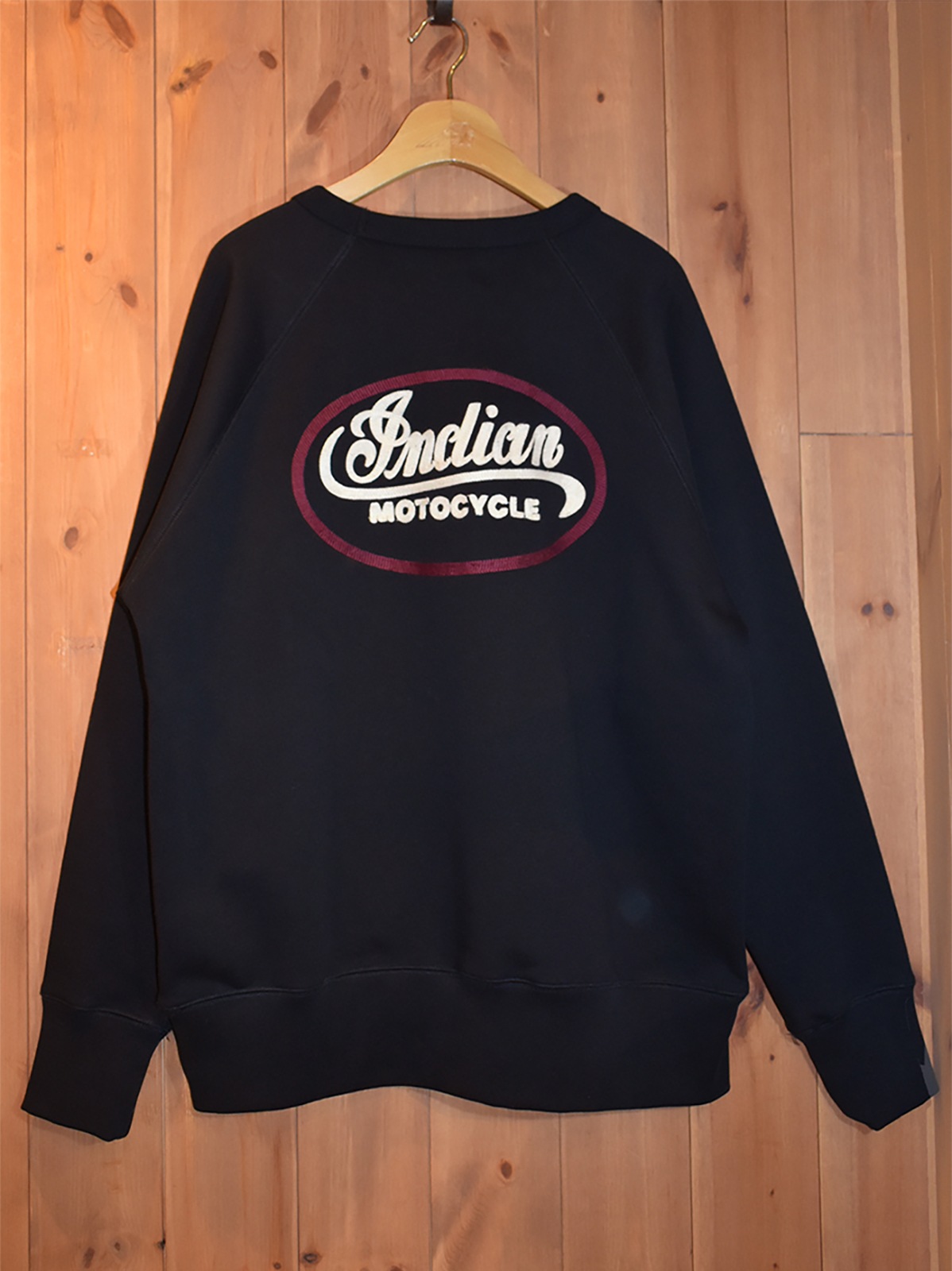 Raglan sleeve Sweat Shirt "Circle logo"