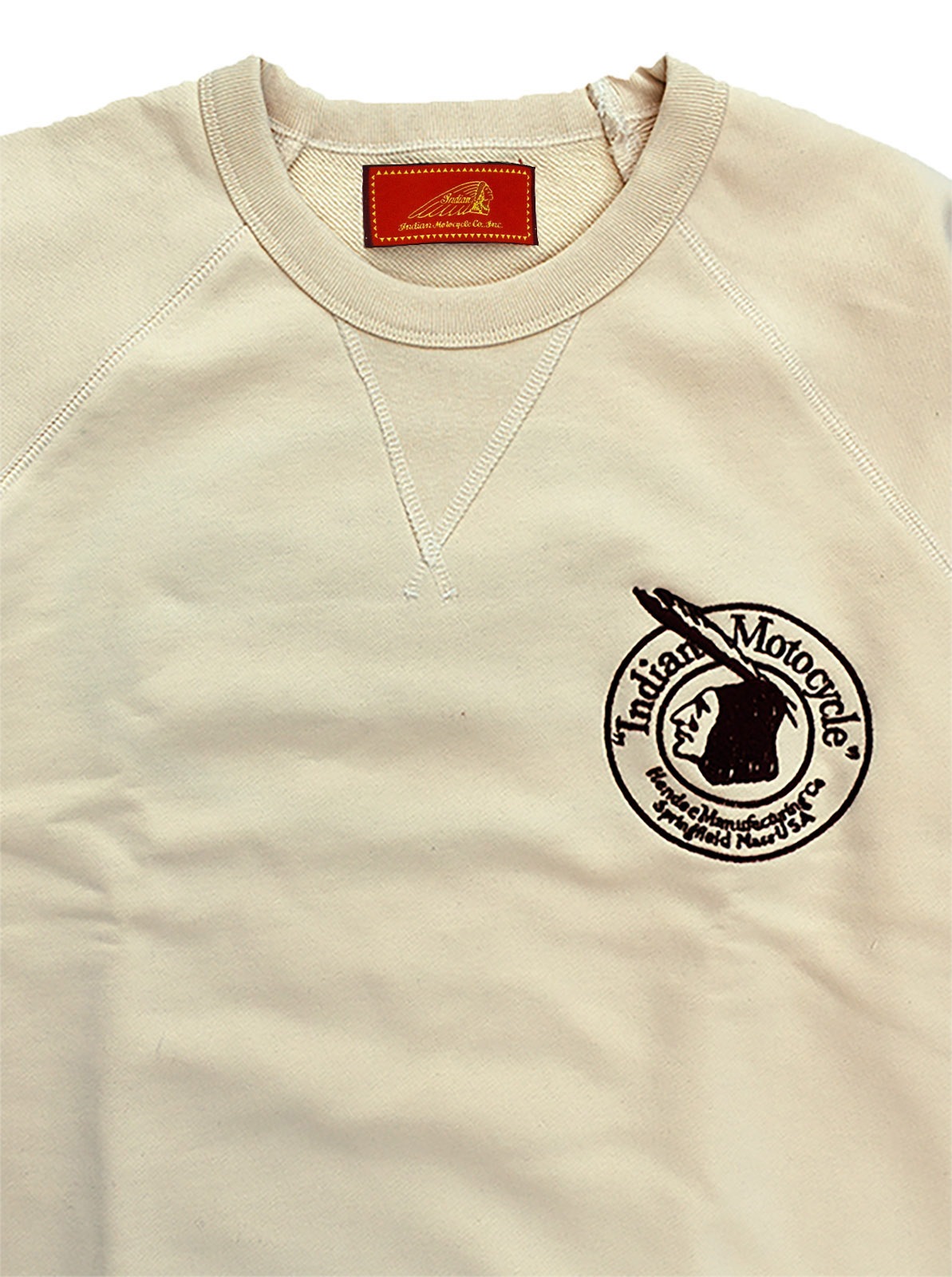 Raglan sleeve Sweat Shirt "Circle logo"