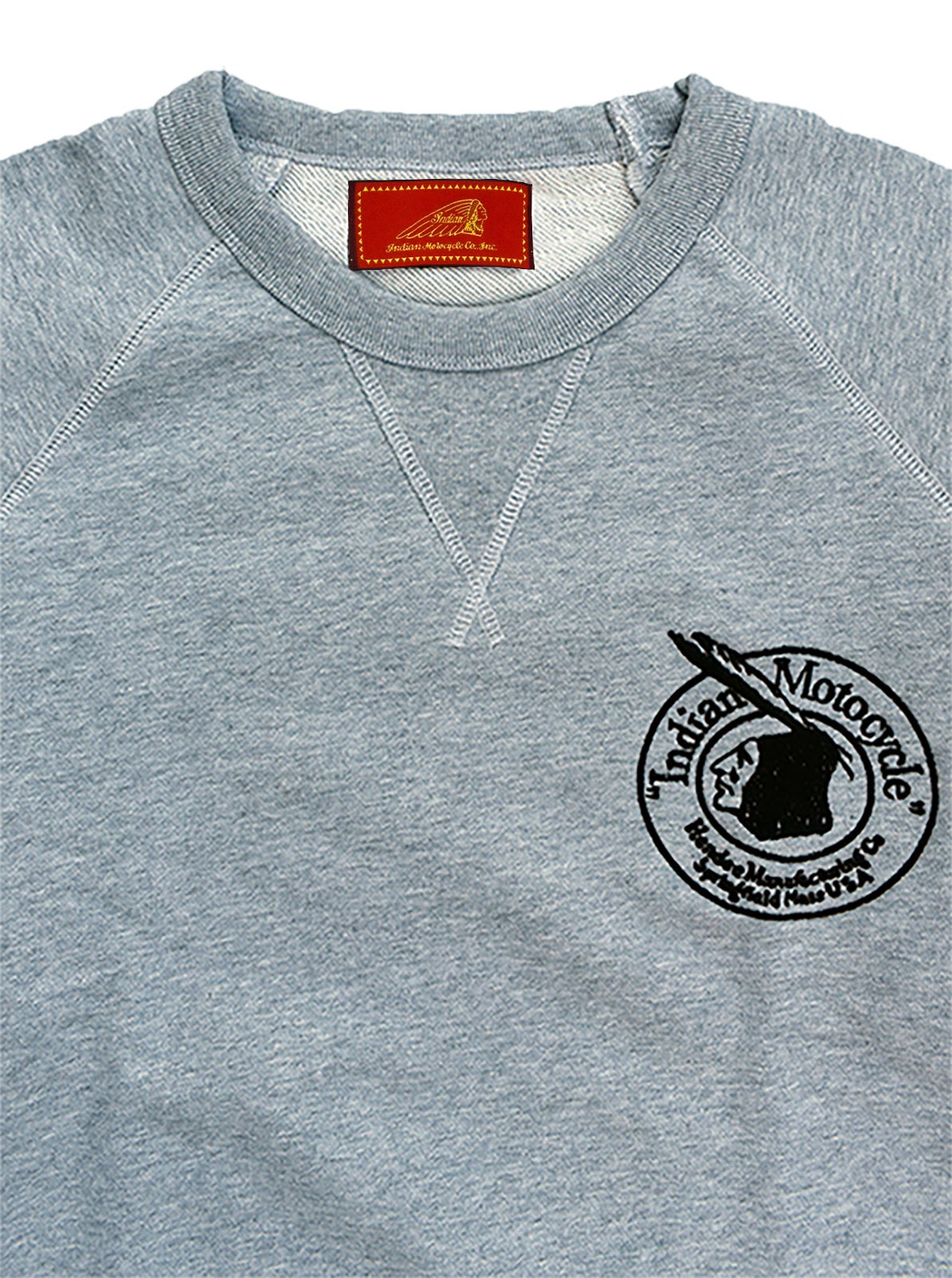 Raglan sleeve Sweat Shirt "Circle logo"