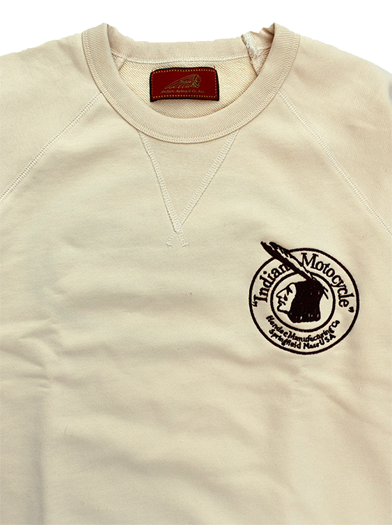 Raglan sleeve Sweat Shirt "Circle logo"