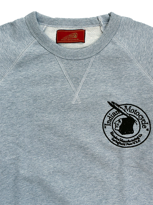 Raglan sleeve Sweat Shirt "Circle logo"