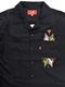 Embroidery Open Collar Shirt "CHIMAYO"