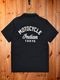 Embroidery Open Collar Shirt "MOTOCYCLE"