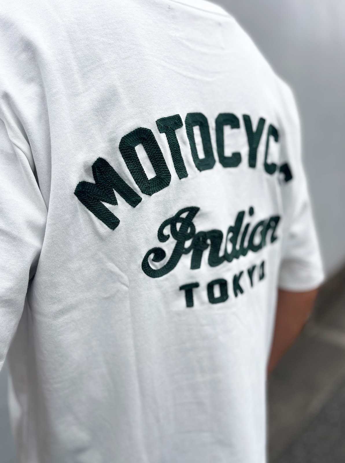 Embroidery T-shirt  "MOTOCYCLE"