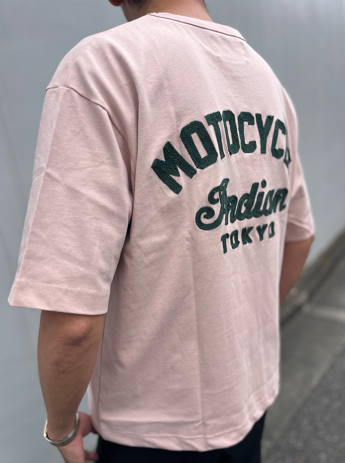 Embroidery T-shirt  "MOTOCYCLE"