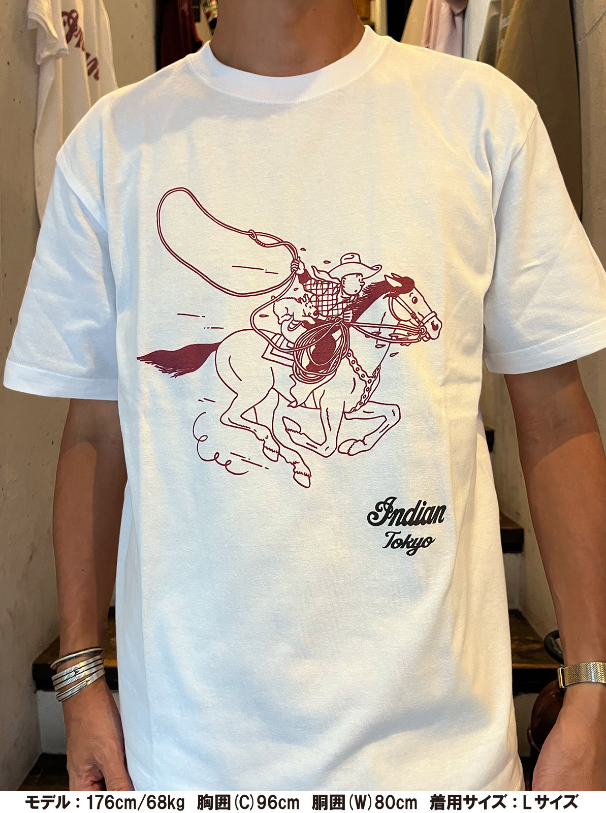 TINTIN��INDIAN Collab T����� "COWBOY"