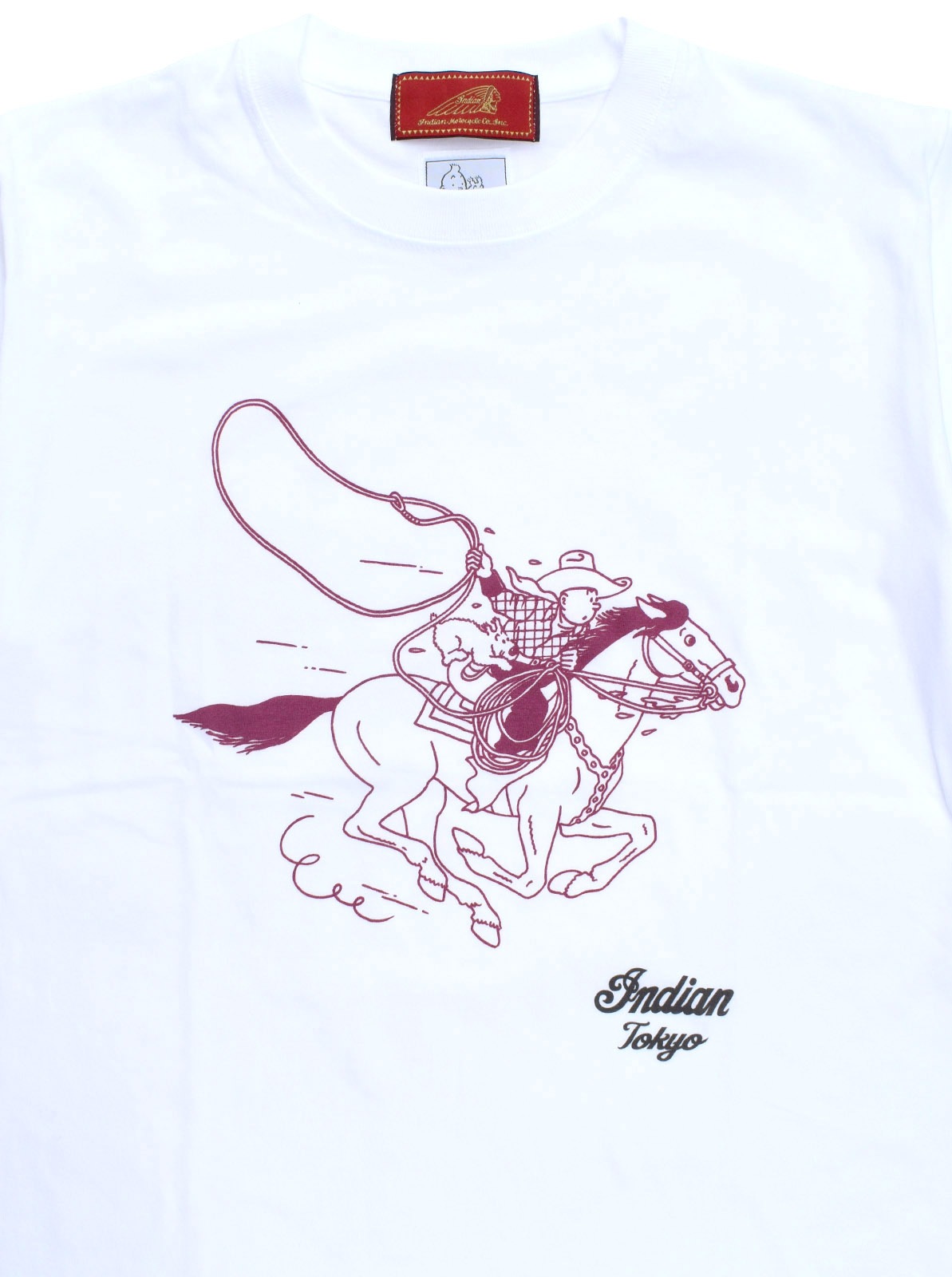 TINTIN��INDIAN Collab T����� "COWBOY"