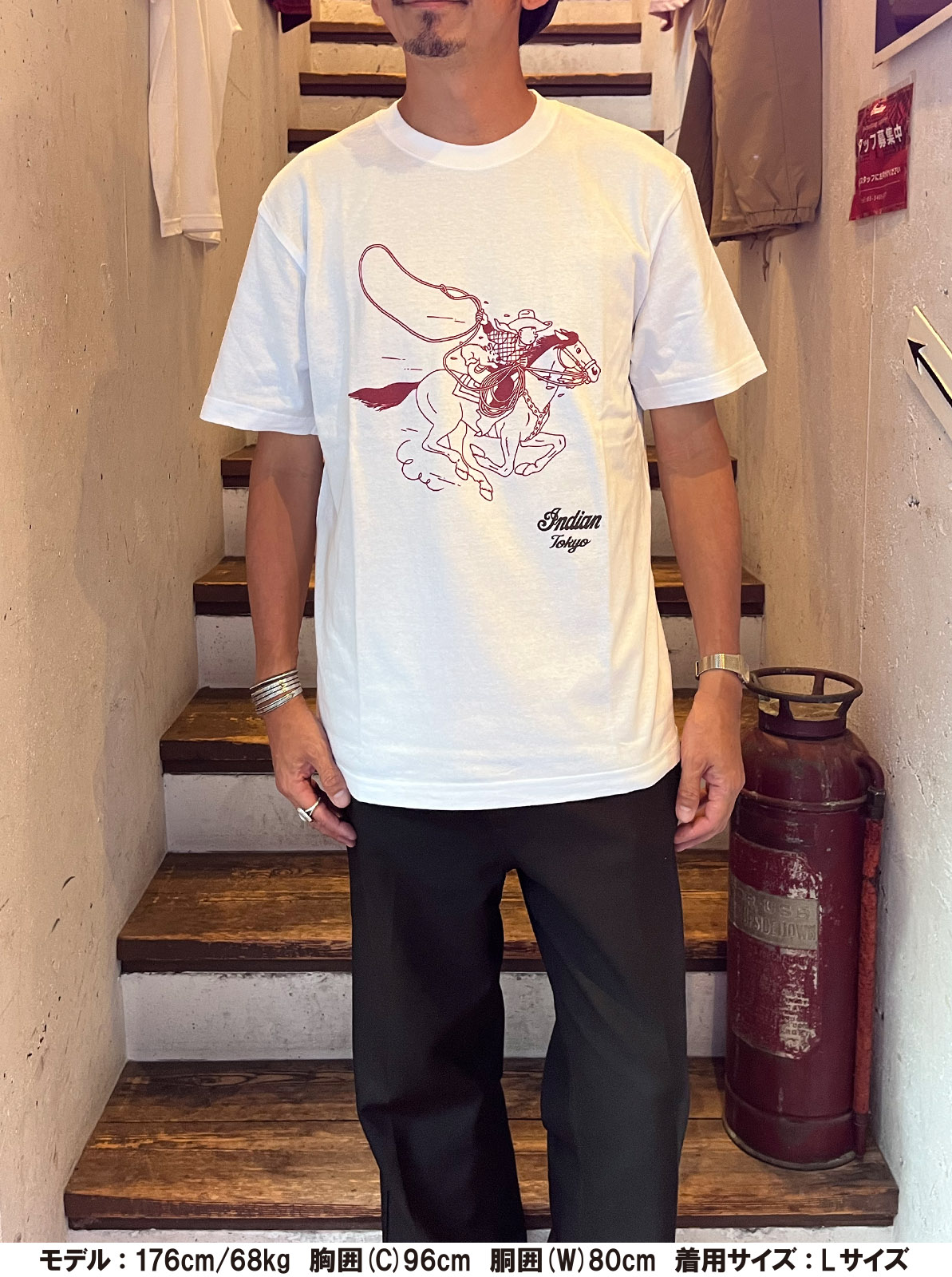 TINTIN��INDIAN Collab T����� "COWBOY"