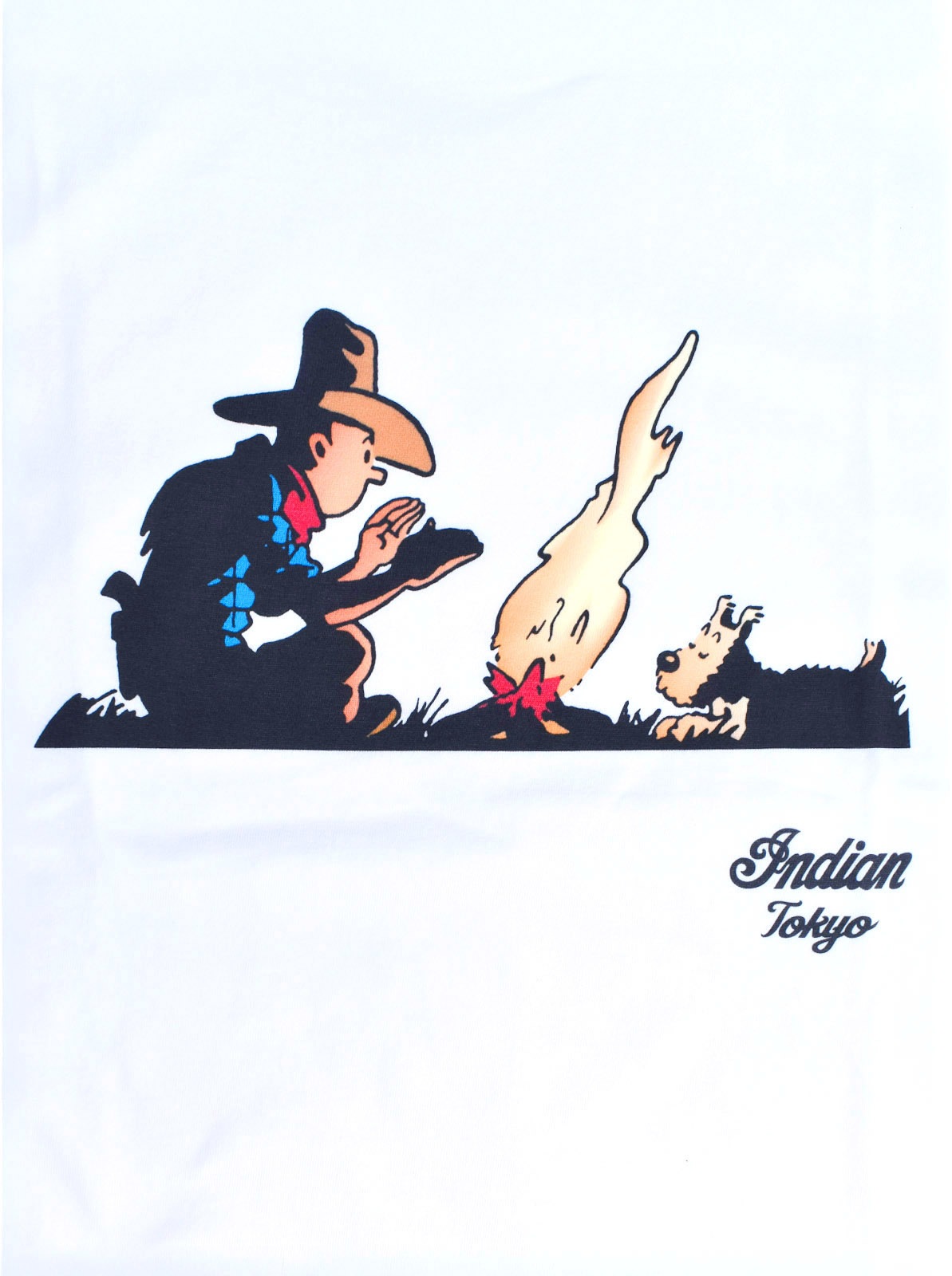 TINTIN��INDIAN Collab T����� "TAKIBI"