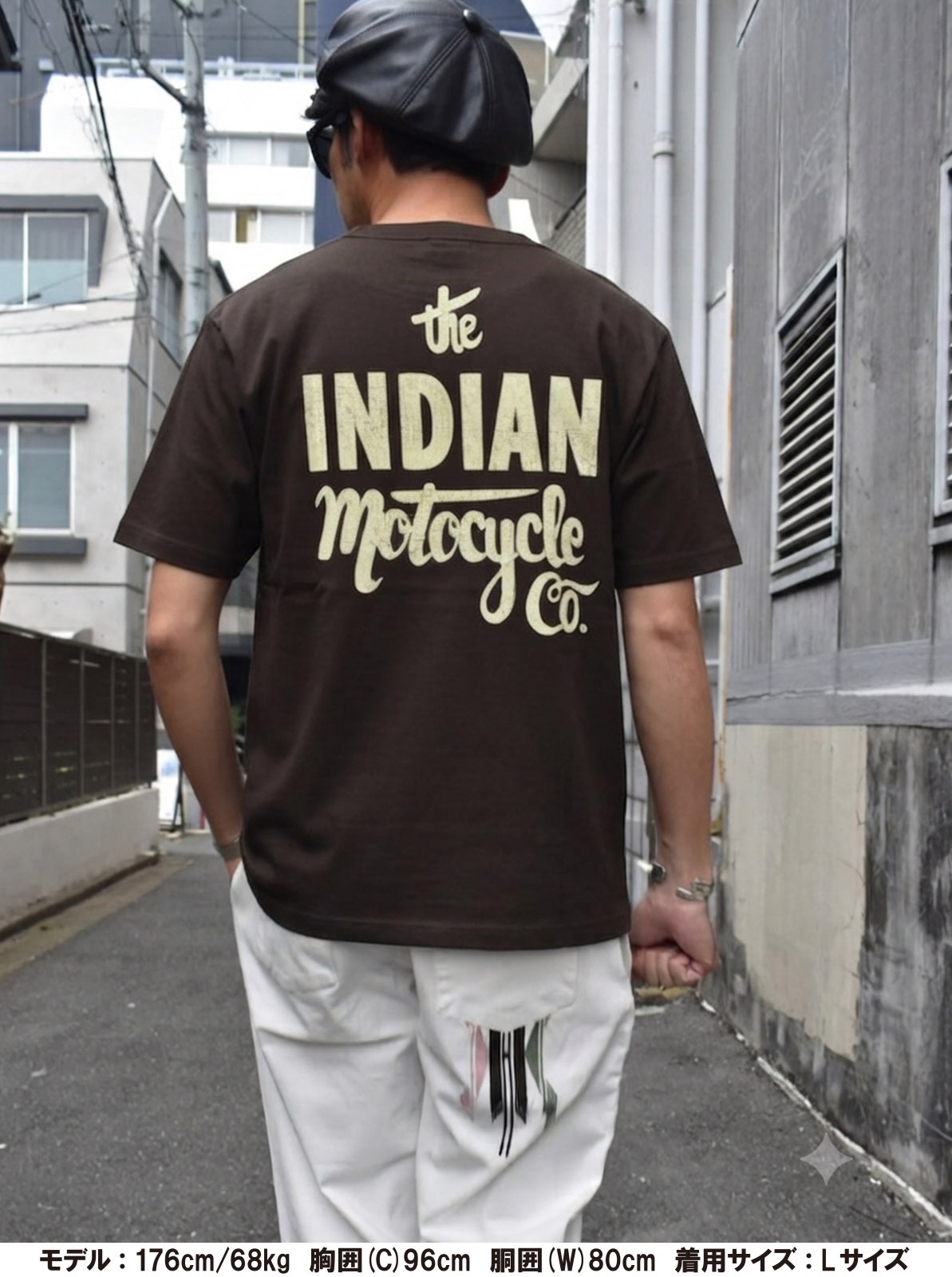Vintage Logo Tee "the INDIAN motocycle Co."