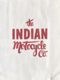 Vintage Logo Tee "the INDIAN motocycle Co."