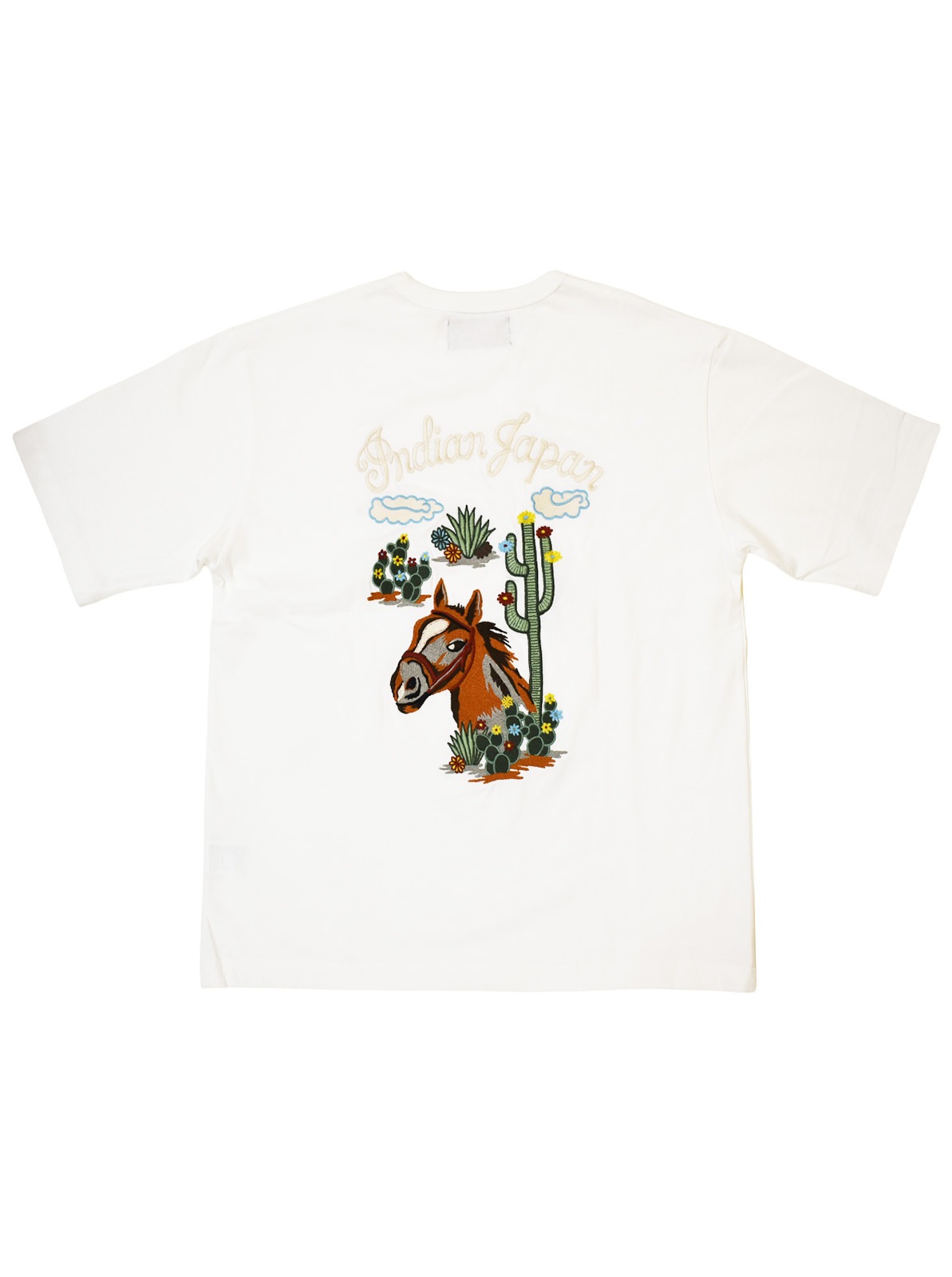 Indian SUKA TEE "HORSE��CACTUS"