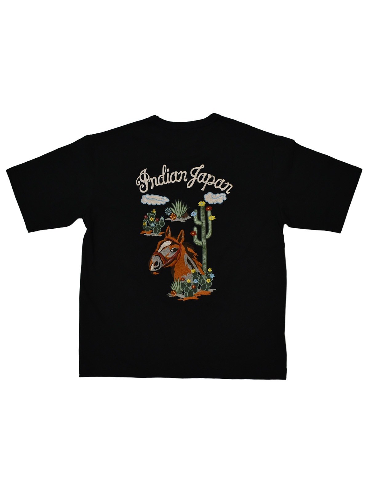 Indian SUKA TEE "HORSE��CACTUS"