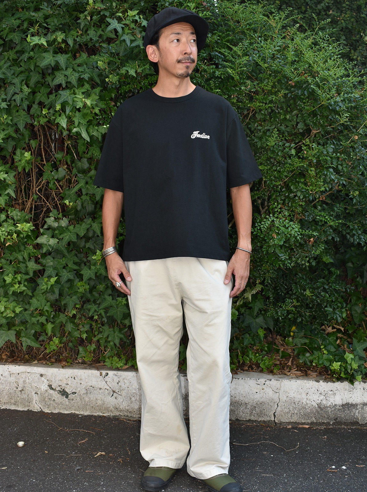 Indian SUKA TEE "HORSE��CACTUS"