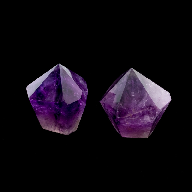 ボリビア産】アメジスト・水晶クラスター・2点セット【AMB0011