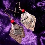 4スクエアピアス