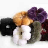 プレミアムミンク　シュシュ