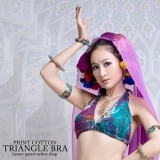 プリントコットントライアングル