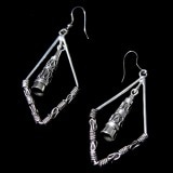 スクエアモチーフピアス