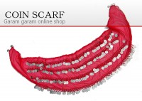 コインスカーフ4ライン ボーダータイプ