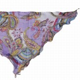 プリントシフォンスカーフ