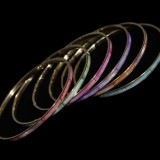 シェルバングルスリム(5本組)