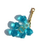 チェーンラインストーン ミニドロップ(10個)