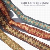 EMBテープインディア02(100cm)