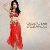 オリエンタルＥＭＢコスチューム レッド&ゴールド