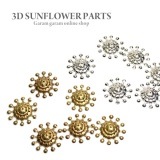 3Dサンフラワーパーツ(10個)