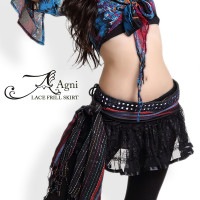 レースフリルスカート