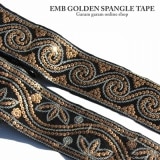 EMBゴールデンスパンコールテープ(20cm)