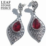 リーフストーンピアス