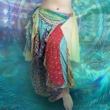 【新柄入荷！】 ハーレムパンツ フリル スタイル アンティークDX