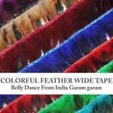 カラフルフェザーワイドテープ（10ｃｍ）