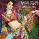 【新柄入荷】パッチワークスリーブリラックスモデル