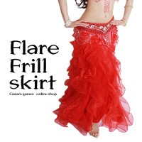 【30％OFF】フレアーフリルスカート
