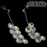 スワロフスキーピアス・シェイクラウンド