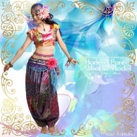 ハーレムパンツ アリババ モデル ・ プリントエディション