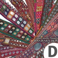 【D】バンジャラベルトGaramgaram　Antique（一点物）