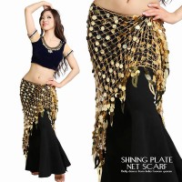シャイニングプレートネットスカーフ