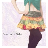【新柄入荷】ショートラップスカート