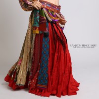 【少量入荷】新ランダムフリンジスカート