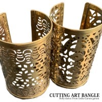 カッティングアートバングル