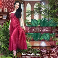 マキシ キャミ ドレス